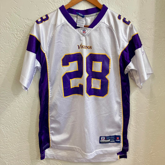 Vintage Reebok NFL Adrian Peterson #28 Minnesota Vikings Jersey