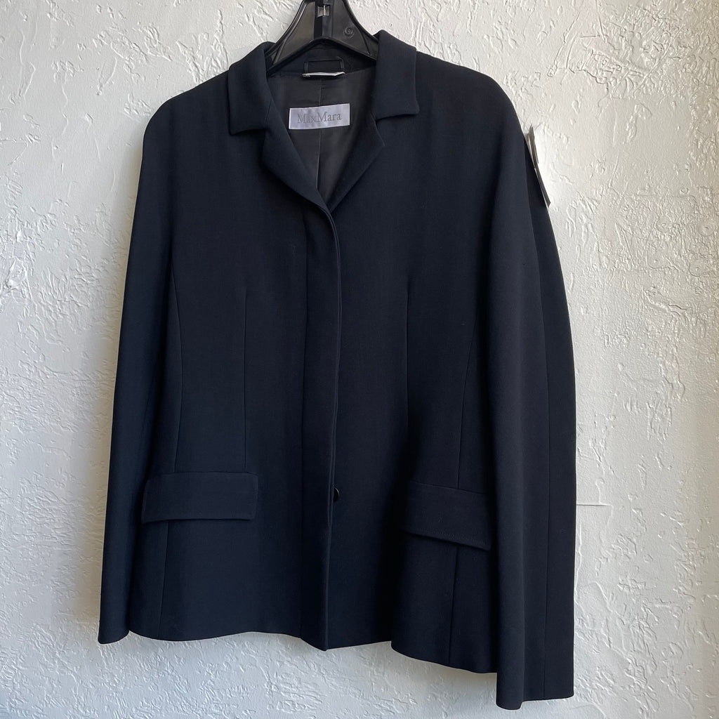 MaxMara Black Blazer | Medium