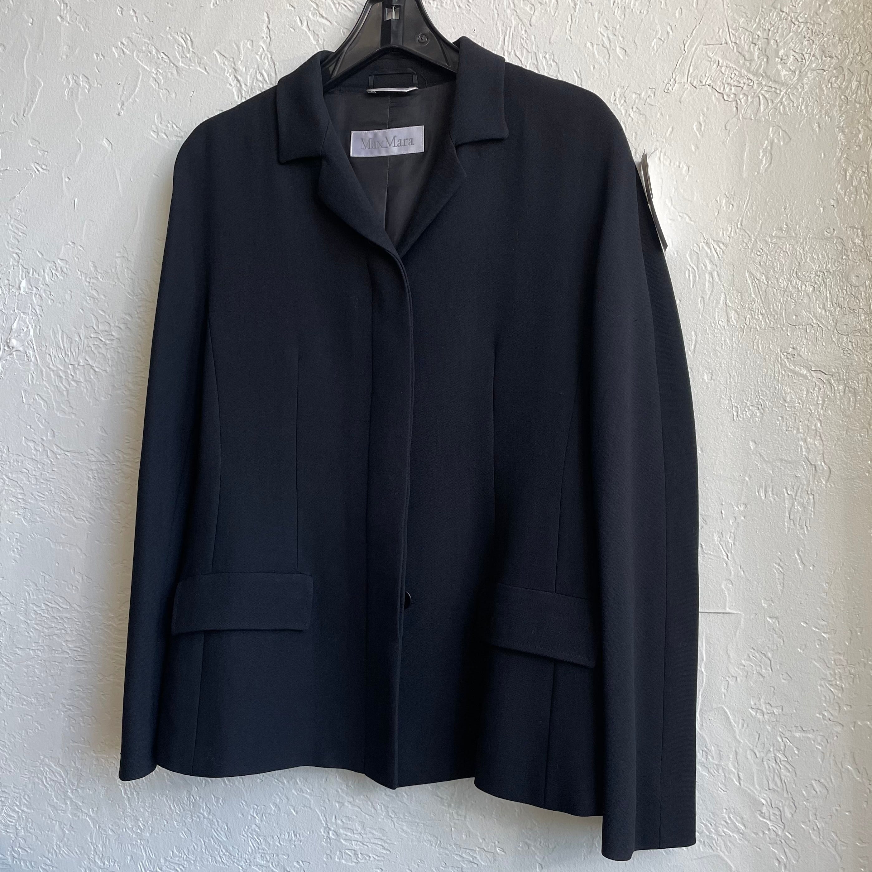 MaxMara Black Blazer | Medium