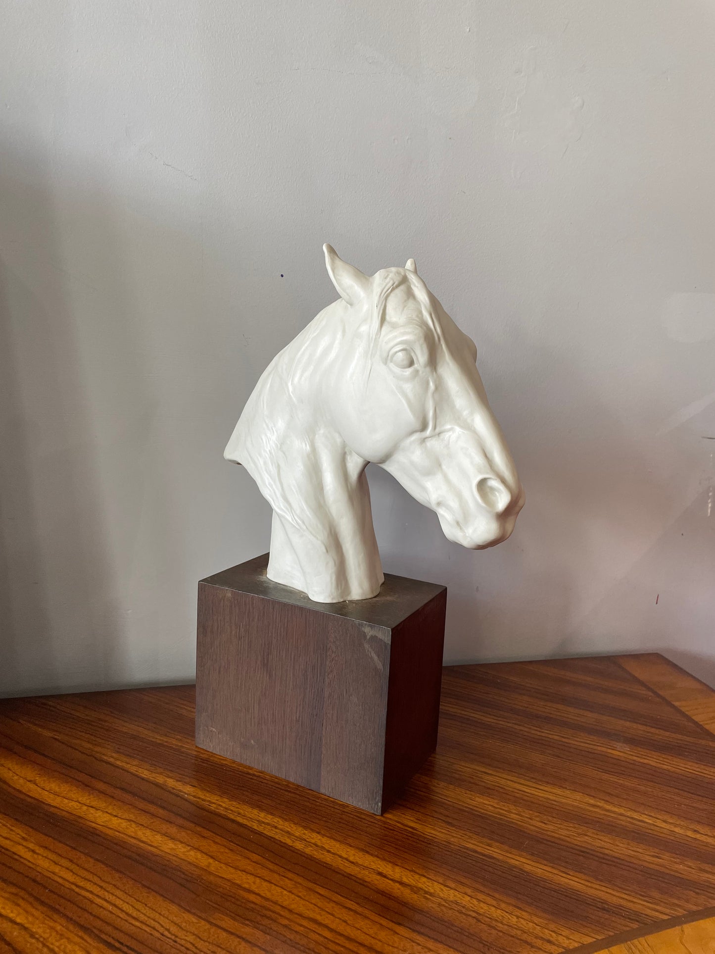 Albert Hussmann Rosenthal Porcelain Horse Head Bust