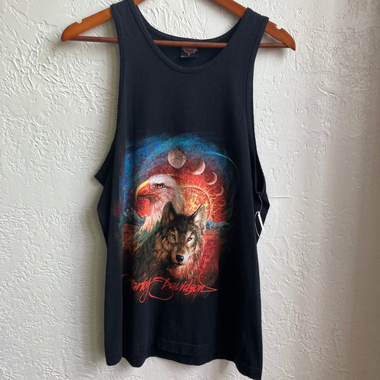 Wolf Harley Davidson Tank | Medium