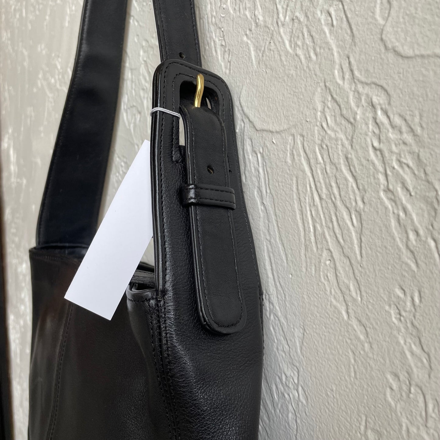 Coach Black Vintage Flatiron Zip #4174