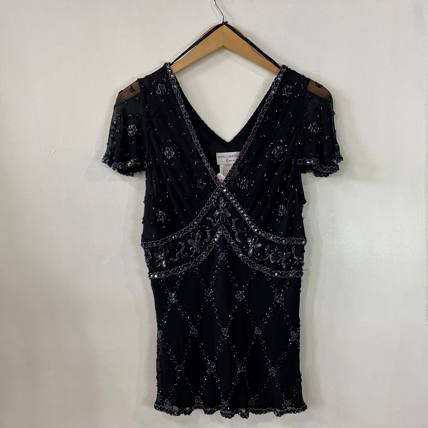 1990’s Sequin Evening Blouse