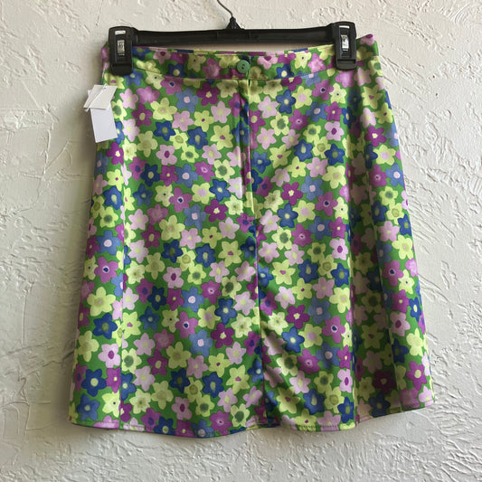 Floral Multi Color Skirt | Small