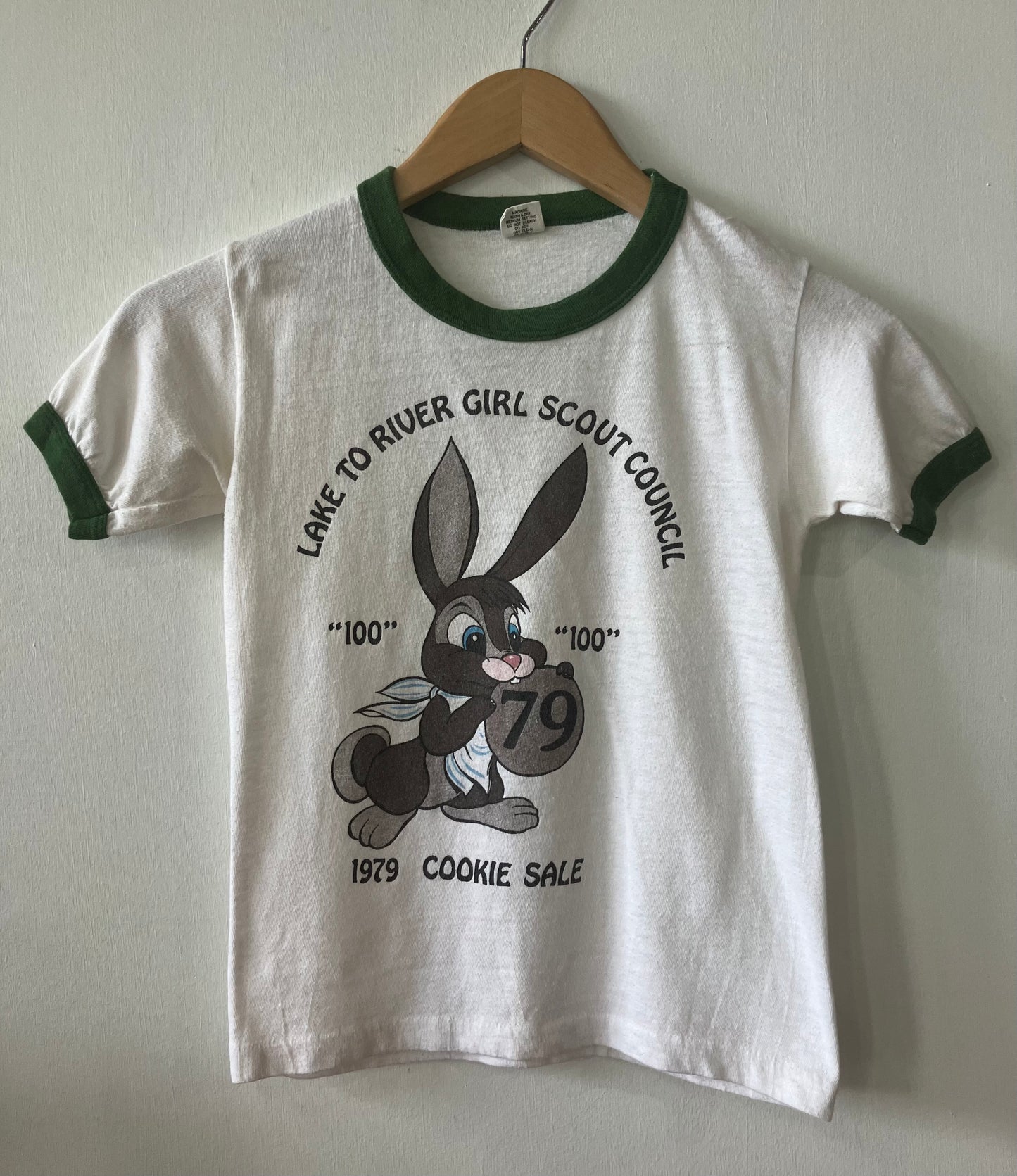 70s Girl Scout Baby Tee size xsmall