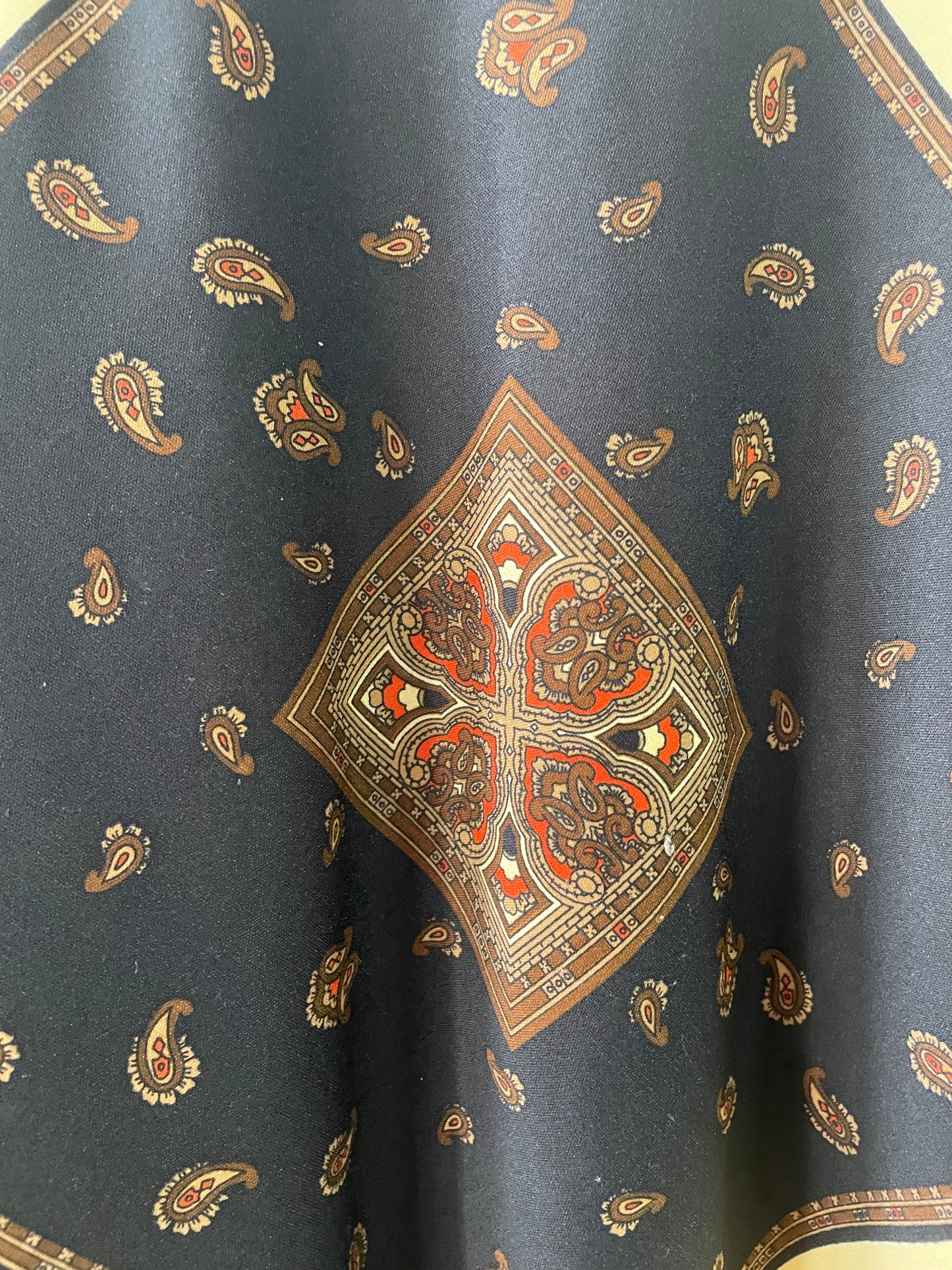 1970’s Carol's Choice Bohemian Scarf Blouse