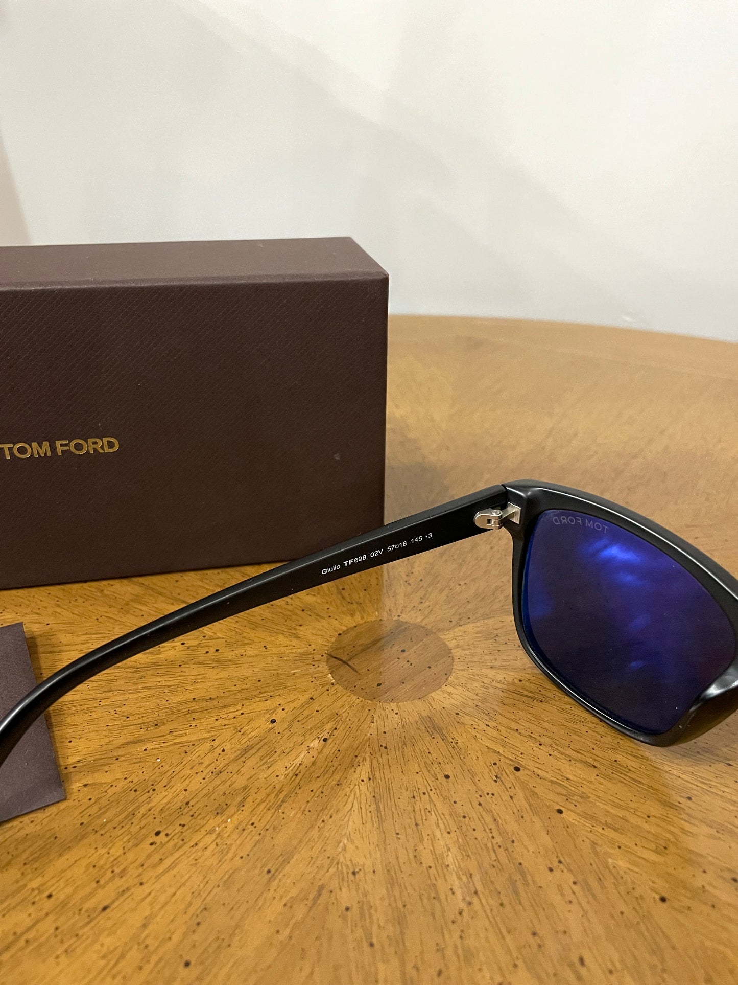 Tom Ford TF 698 02V Matte Black