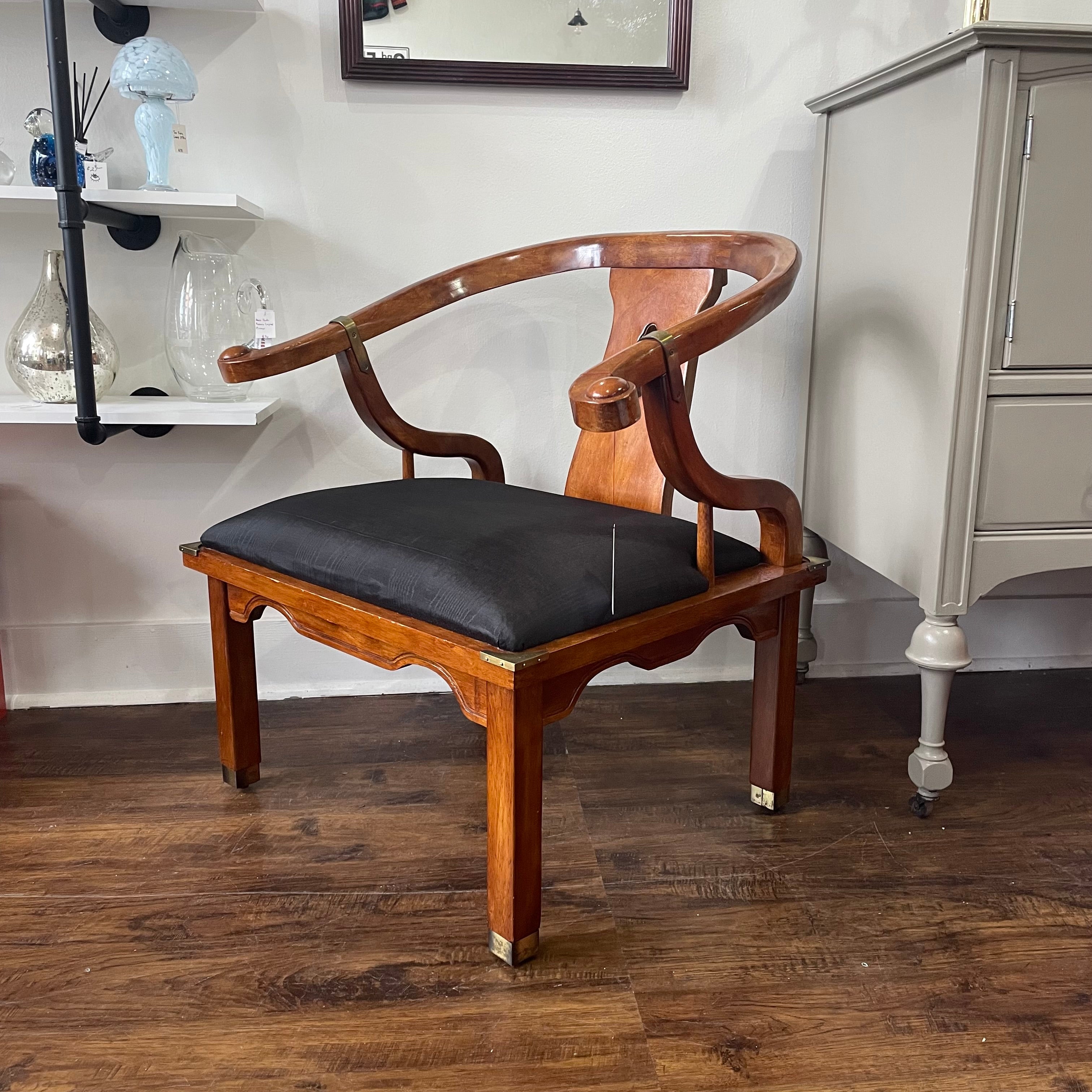 Chinoiserie Ming Schnadig  Accent Arm Chair Late 20th Century