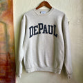 DePaul University Crewneck Vintage Medium
