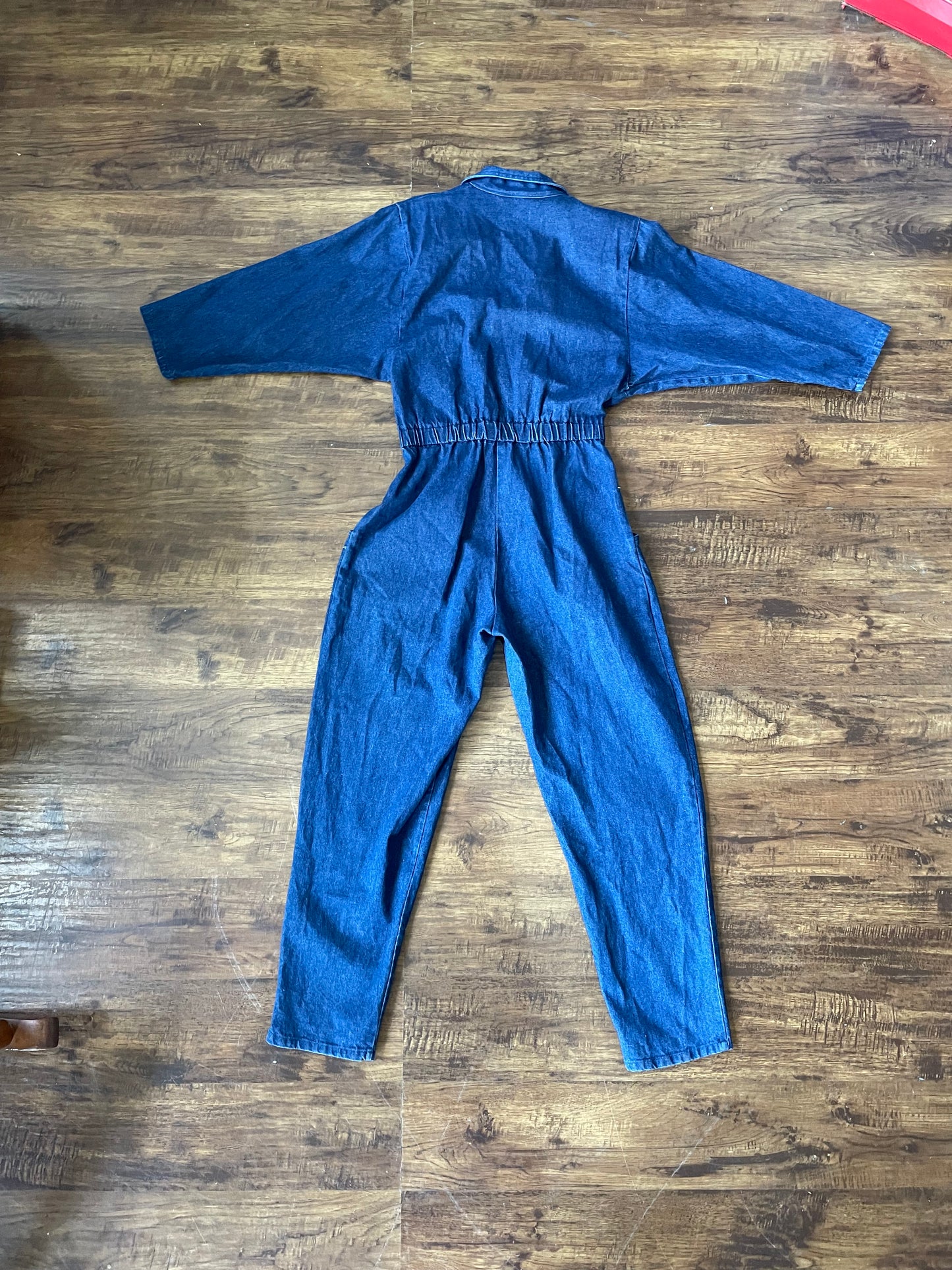 80s Denim Jumpsuit size L