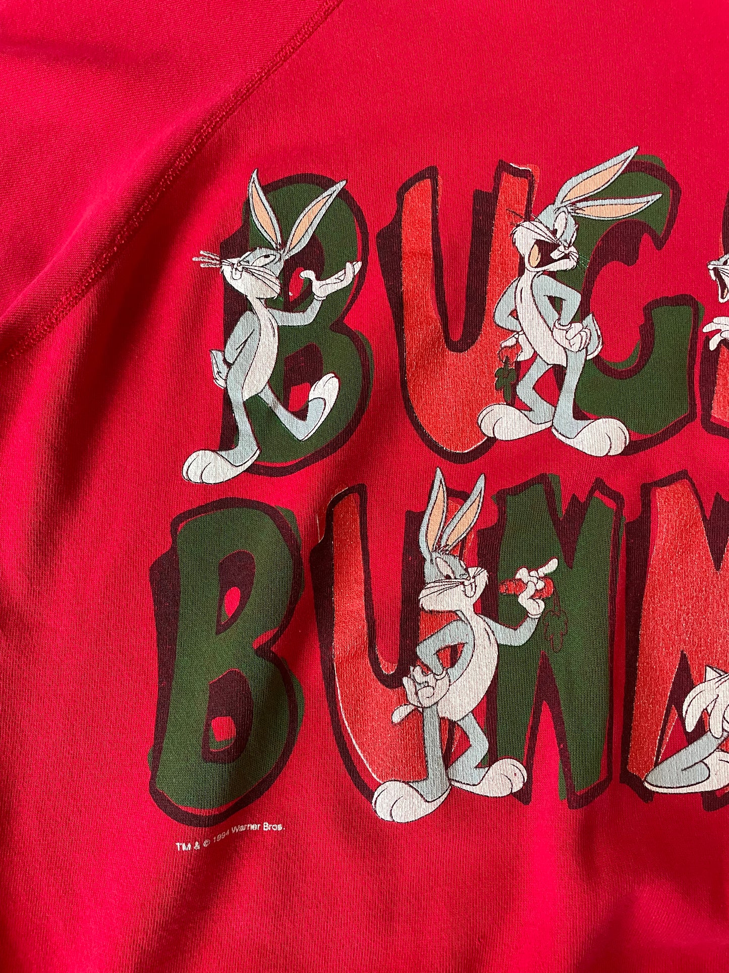 Vintage Bugs Bunny Crew Neck XXL