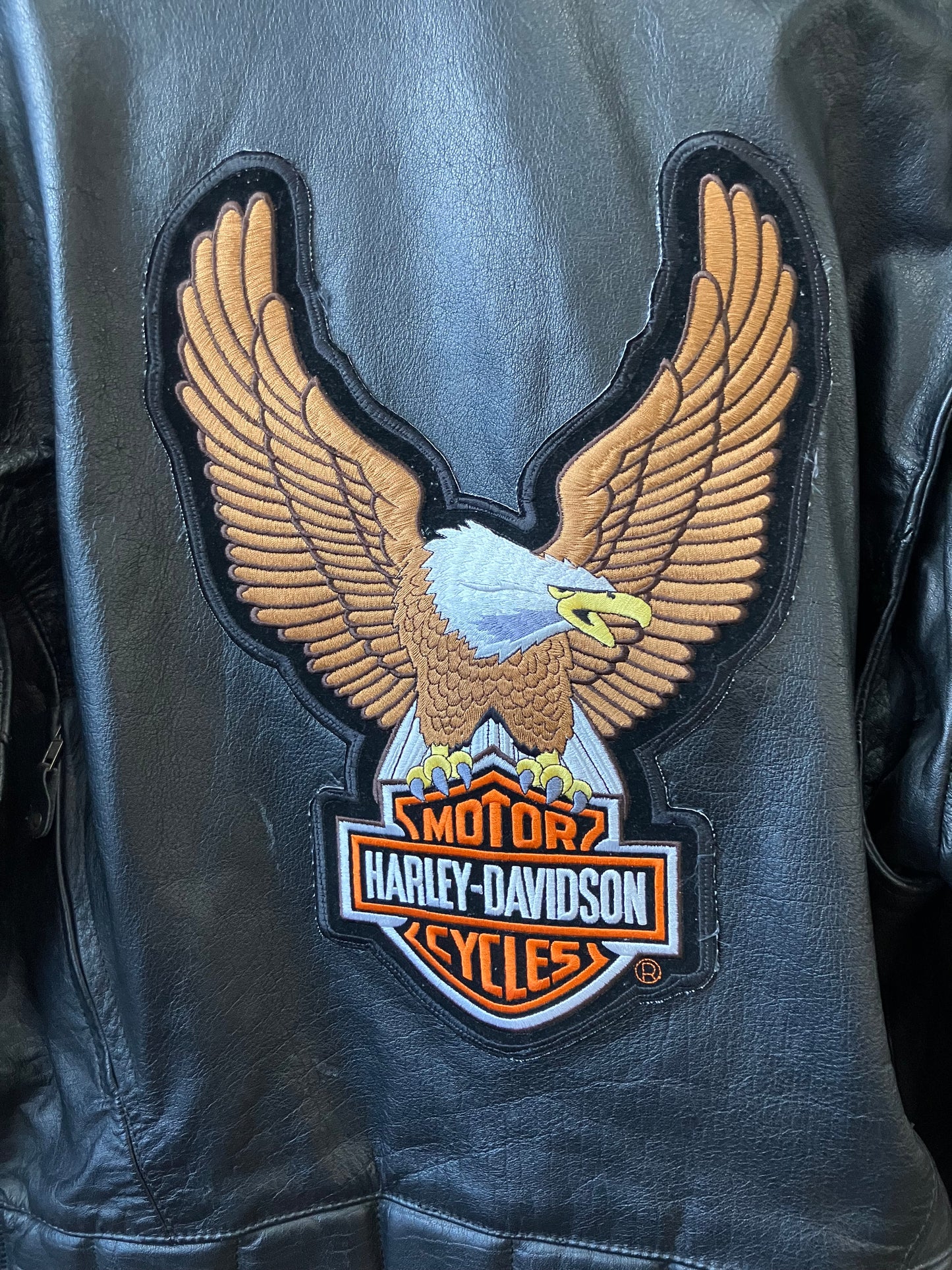 Vintage Harley Davidson Heavy Weight Leather Jacket 3XL | 56