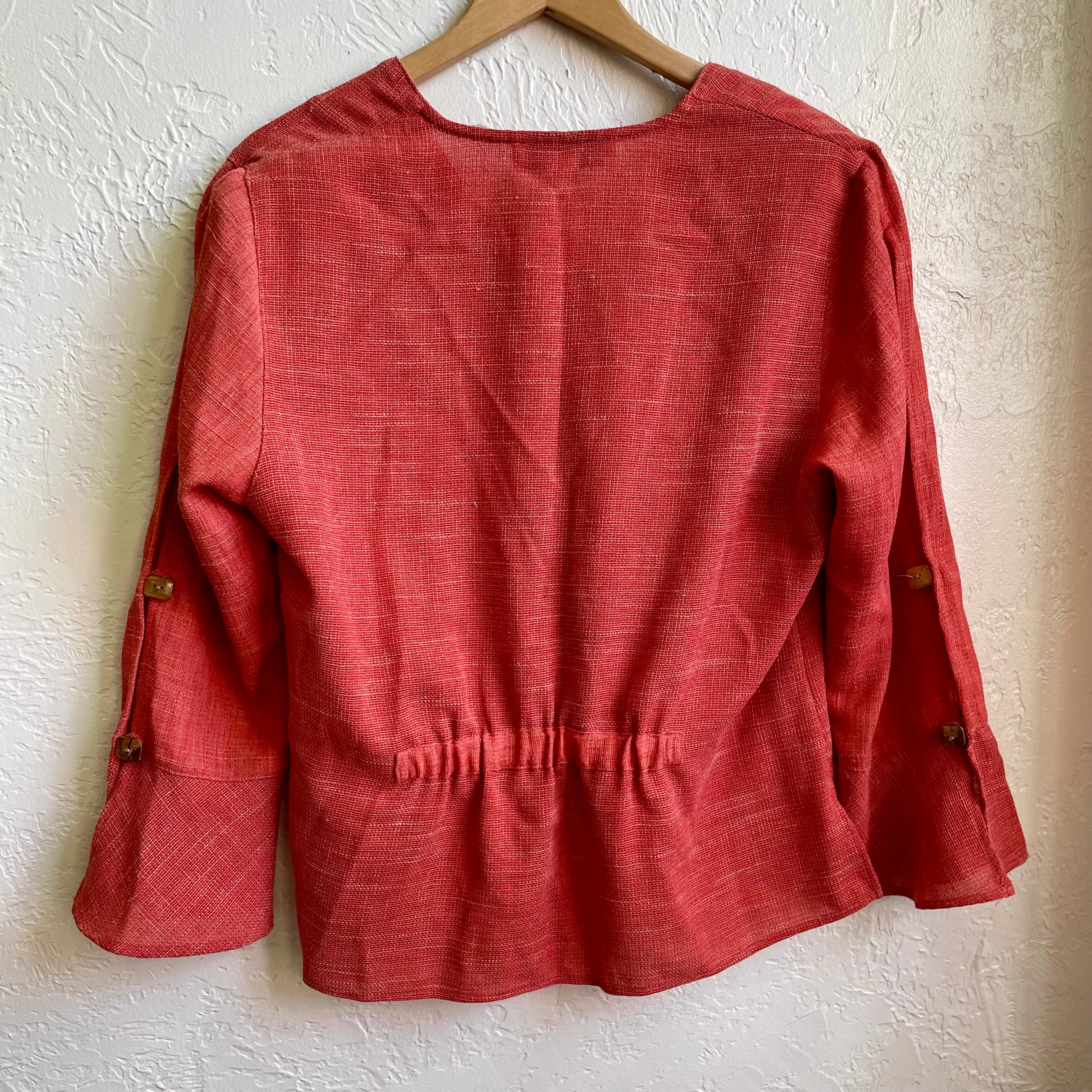 Vermillion Long Sleeve Shirt | Medium
