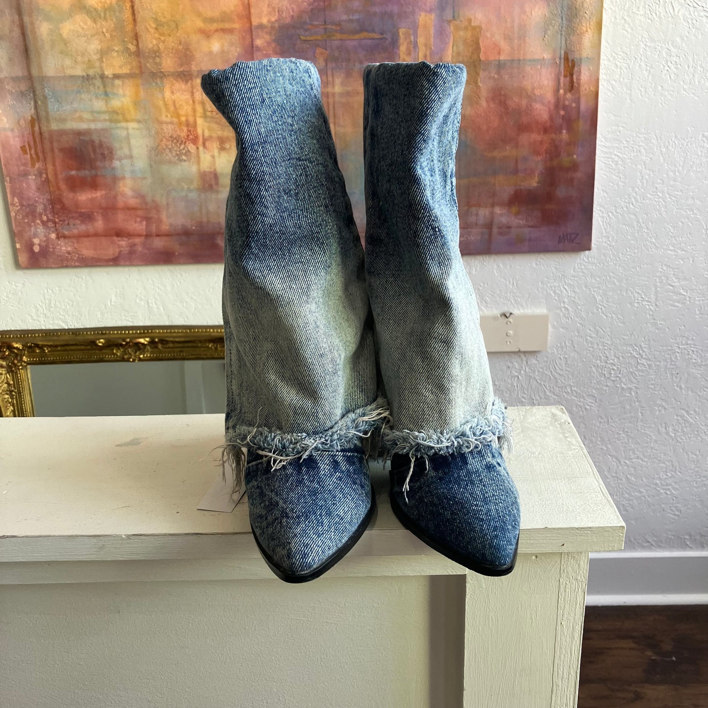 Steve Madden Denim Heels