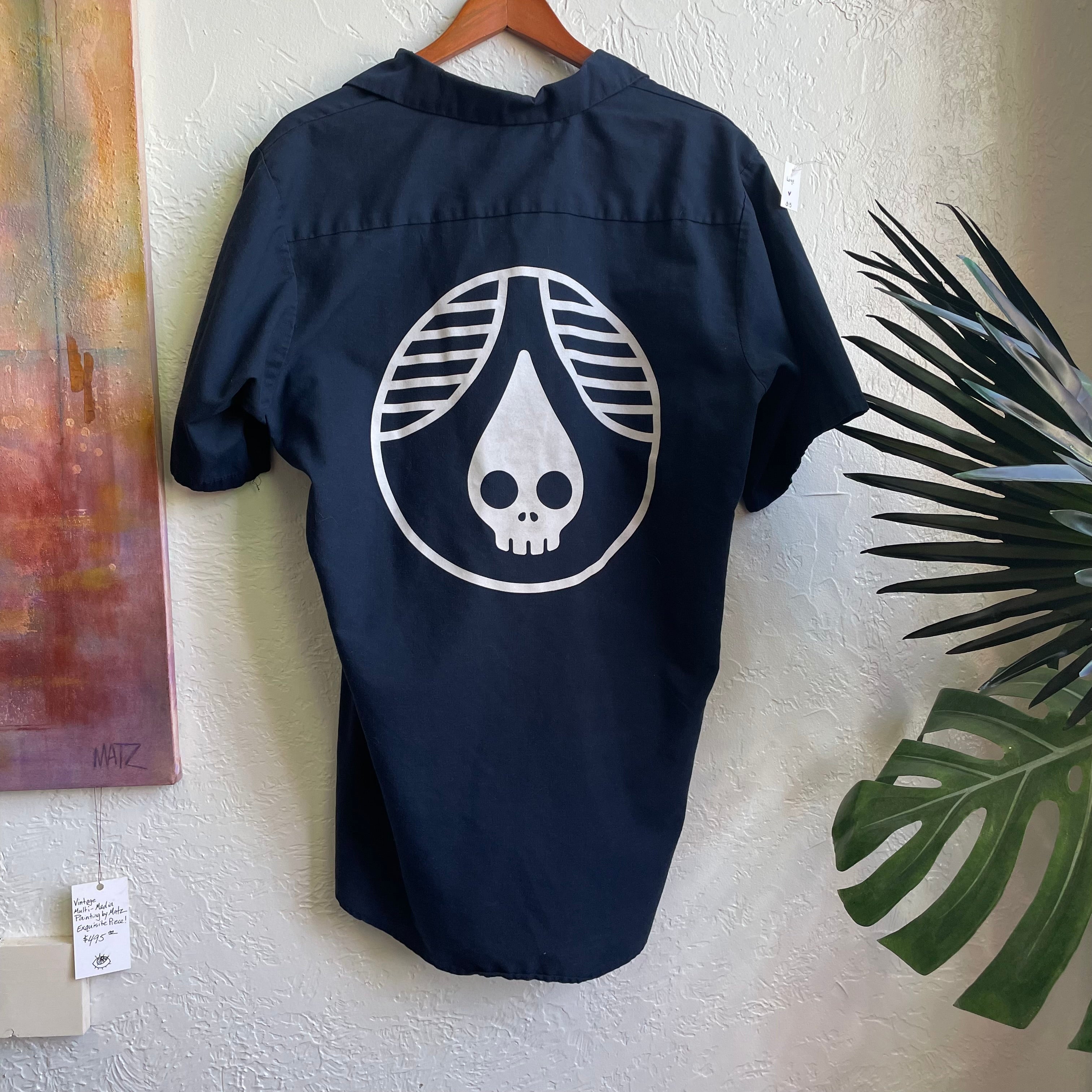 Rhinegeist Brewery Button Down Work Shirt |Large