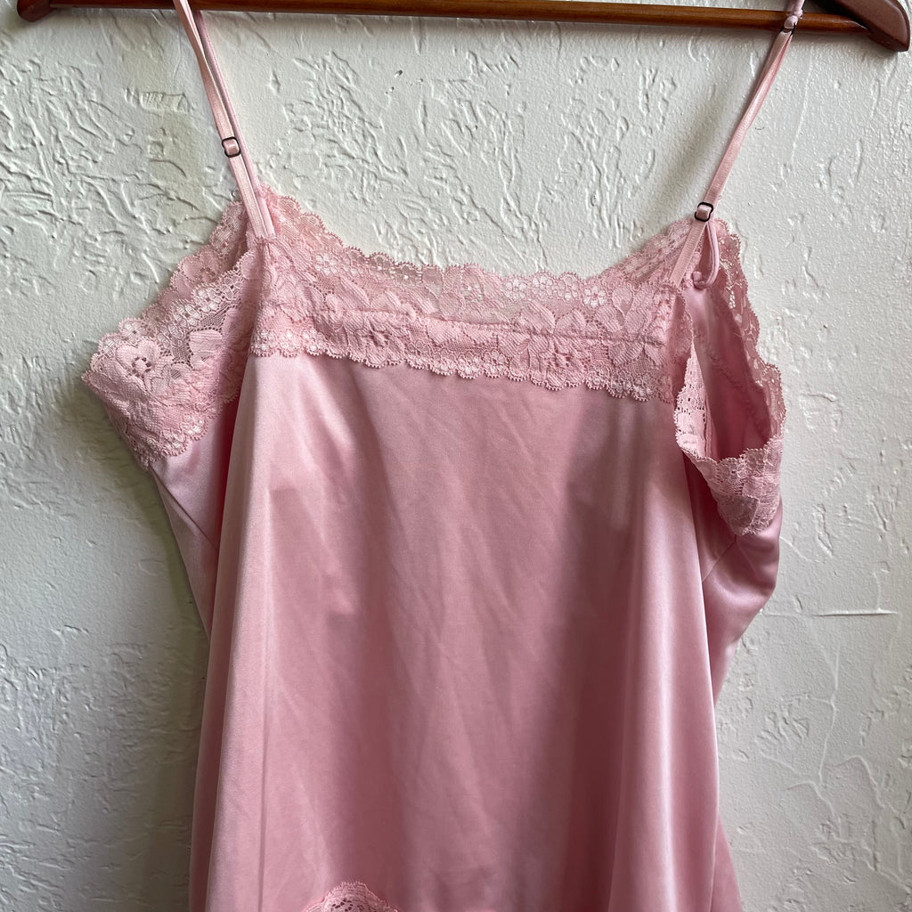 Baby Pink Sequenced Lace Top| Large