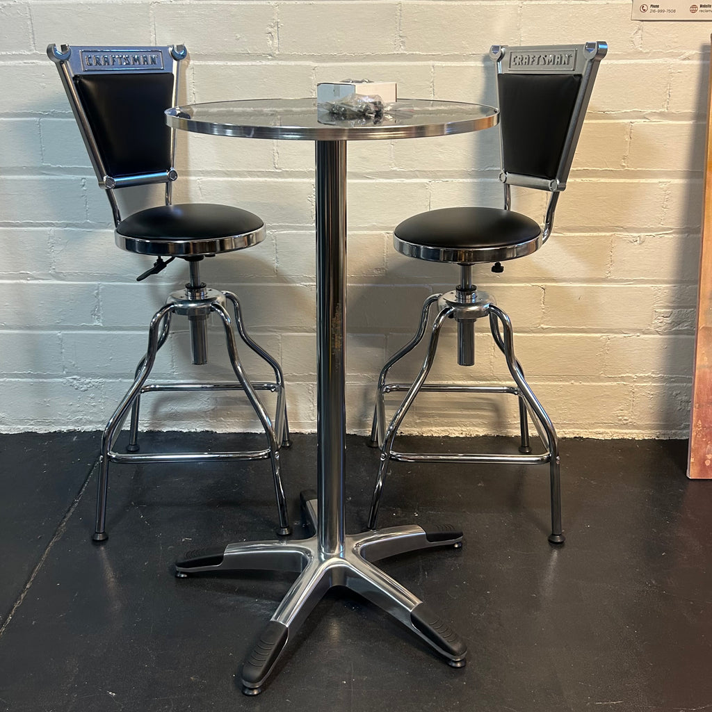 CRAFTSMAN 3-Piece Workshop Pub Table and Stool Set