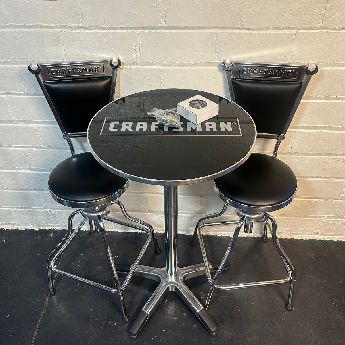 CRAFTSMAN 3-Piece Workshop Pub Table and Stool Set