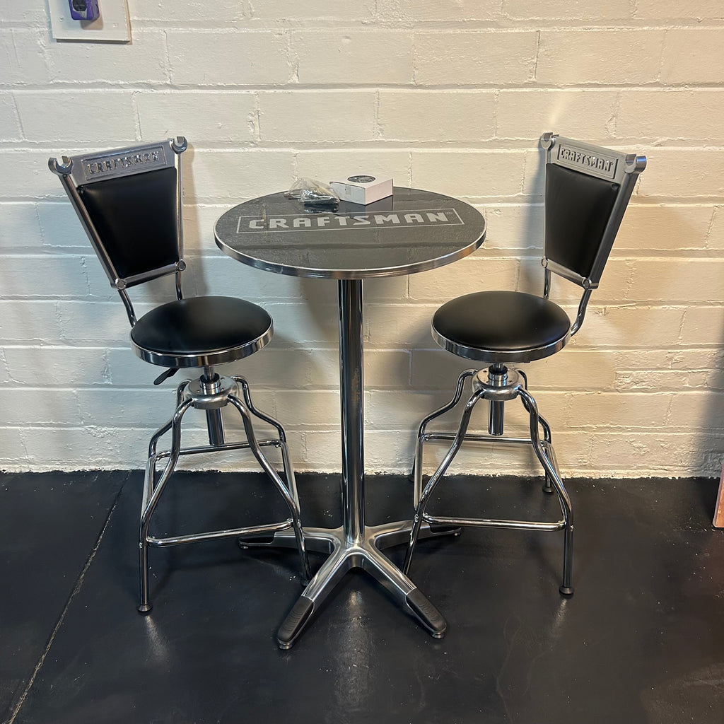 CRAFTSMAN 3-Piece Workshop Pub Table and Stool Set