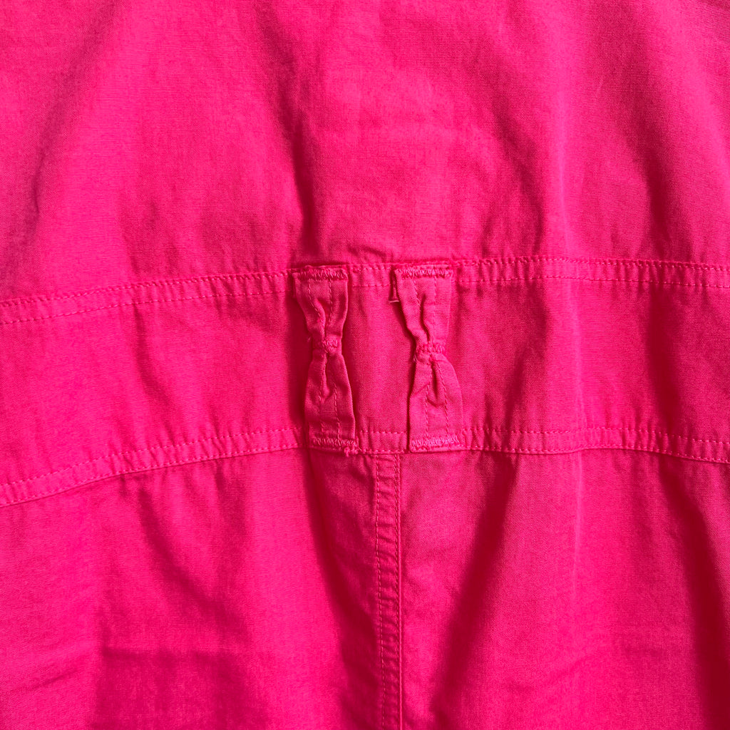 Dolce & Gabbana Pink Y2K Button Up Utility Shirt | Small