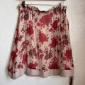 STEFANEL Flowy Silk Floral Midi | 38/2-Small