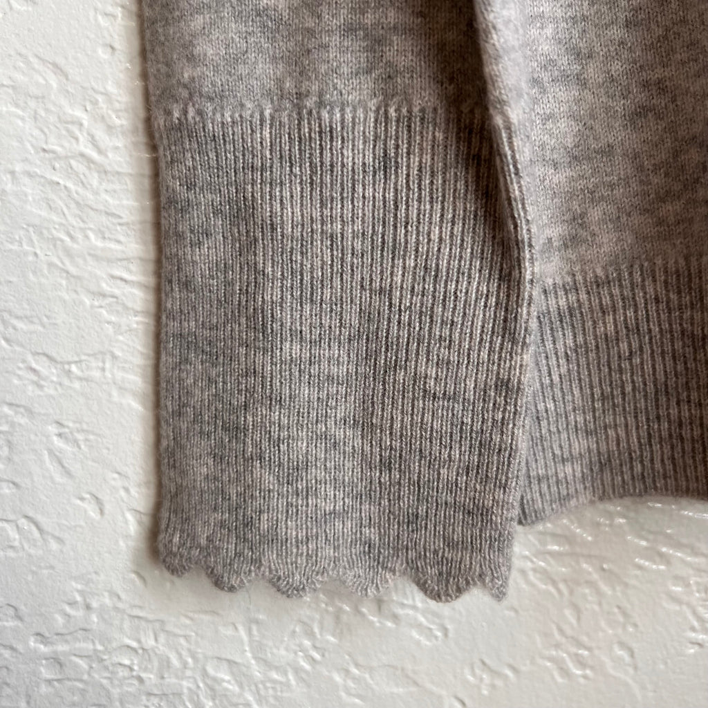Nanette Light Gray Cashmere Turtleneck Sweater NWT | Medium