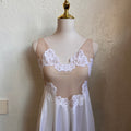 Bridal Lace Vintage Slip Gown | Small