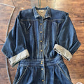 Western-Style 90’s Denim Midi/Maxi Dress | Medium